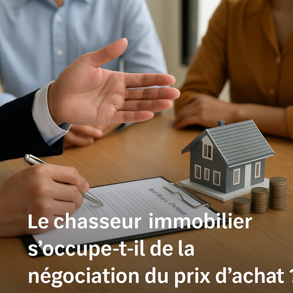 chasseur immobilier négociation